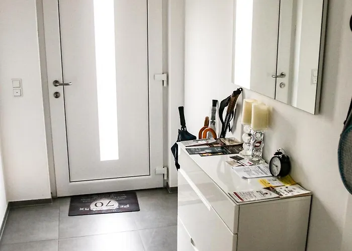 Ruhige Mit Terrasse Apartman